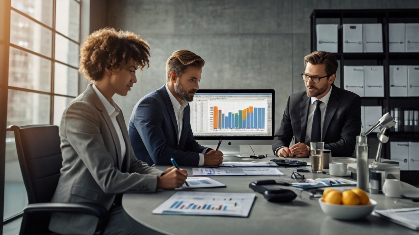 Tým finančních auditorů aurevonyxis